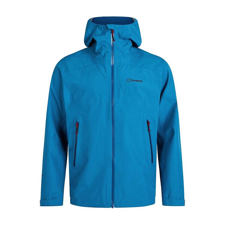 Pánska Nepremokavá Bunda Berghaus Gore Tex Paclite Peak Modre Slovensko 5941NJZAD